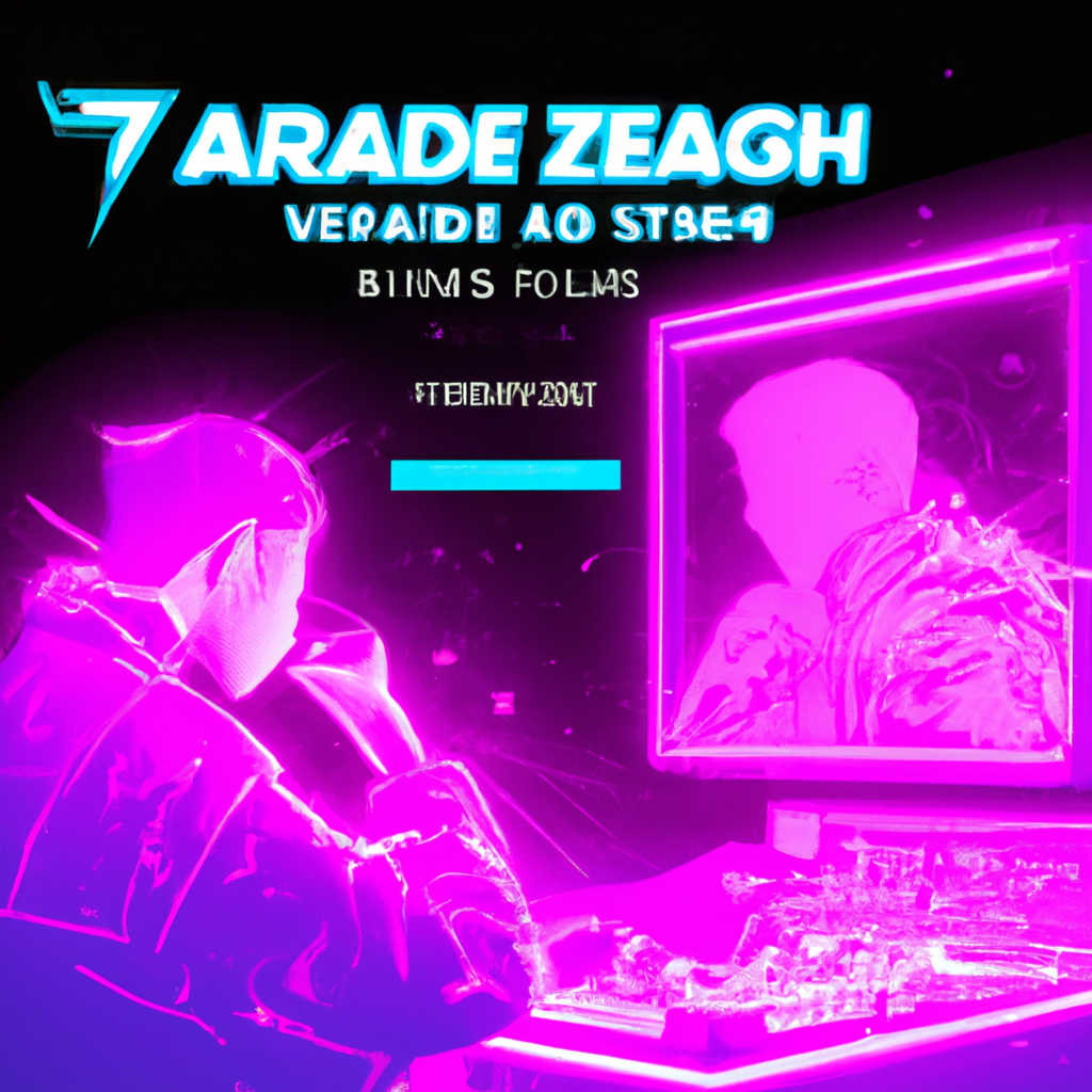 NovaArcade hero collage: neon cabinet, HUD overlays, player silhouettes